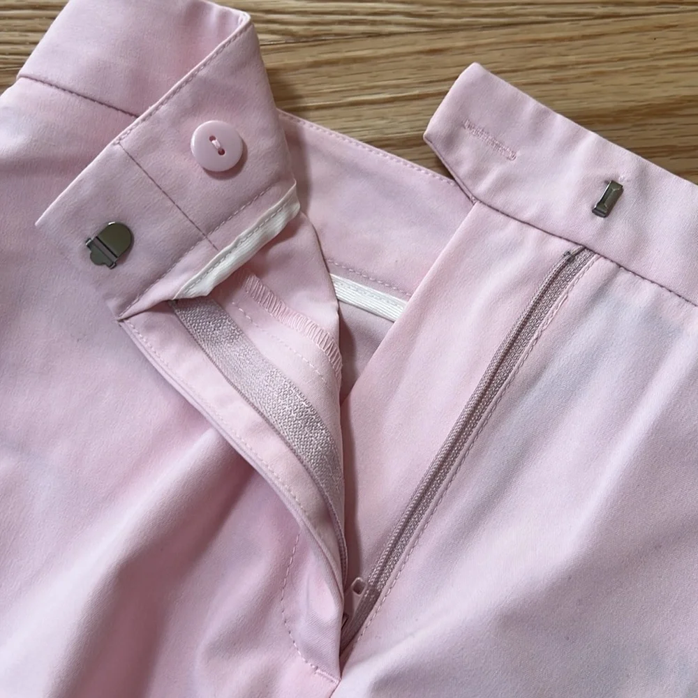 New! Zara medium light pink trouser pants .
